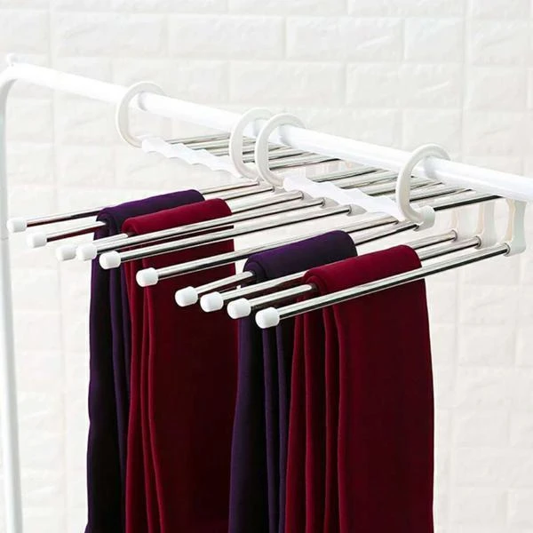 Easy Access Clothes Hanger Rack